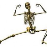 skeleton stretching