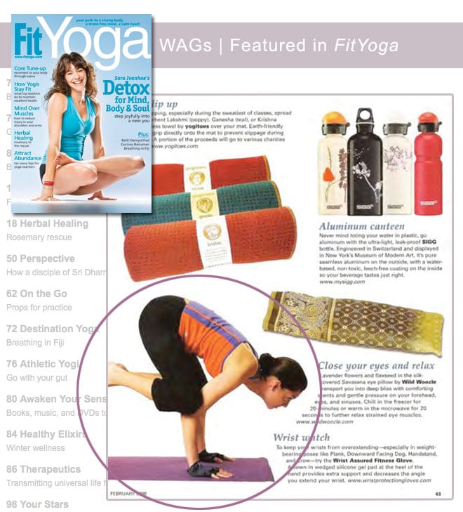 Editor’s Choice: WAGs in FitYoga Magazine