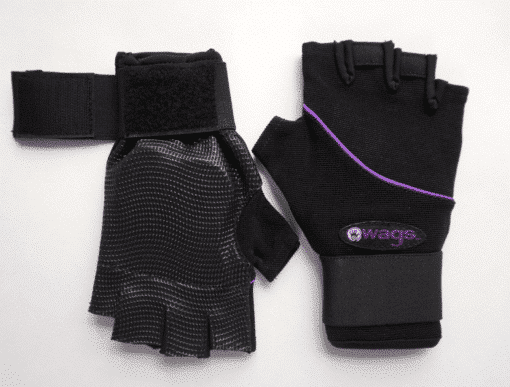 WAGs Ultra wrist support gloves open wrist strap