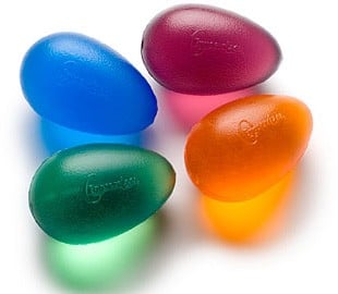WAGs Eggsercizer® hand exercise tools in multiple colors