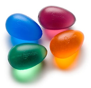 WAGs Eggsercizer® hand exercise tools in multiple colors