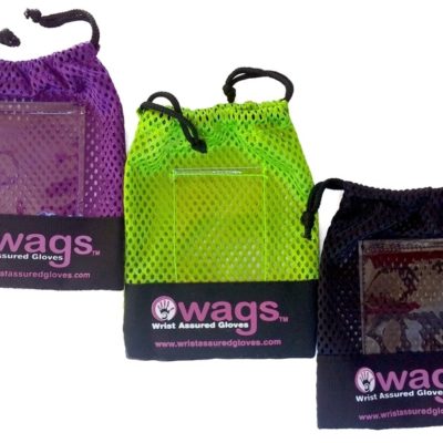 WAGs glove bags in multiple colors