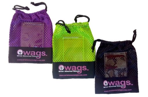 WAGs glove bags in multiple colors